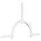 Ekena Millwork Ericson Architectural Grade PVC Gable Bracket, 108"W x 63"H x 2"D x 4"F, 14/12 Pitch GBP108X63X0204ERI00 - alternate 1